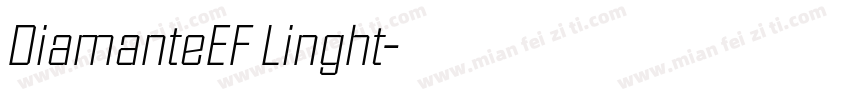 DiamanteEF Linght字体转换